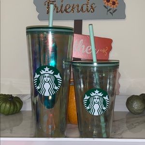 Starbucks mermaid scales mama and me tumblers